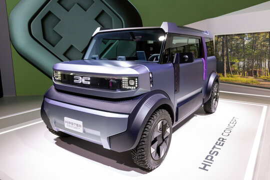 Dacia Hipster Concept EV car.