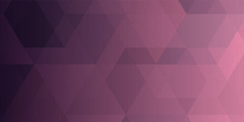 Abstract Purple Geometric Background With Triangles, Gradient Shades For Creative Design eps10