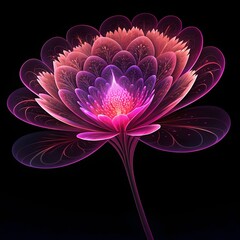 Pink chrysanthemum and gerber flowers in garden bloom