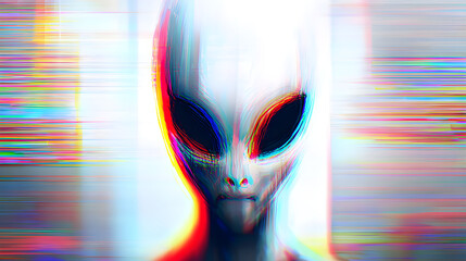 abstract blur alien background