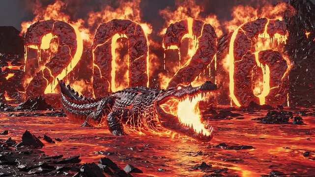 Fiery Numbers 2018 Burning in Hellfire Scene.