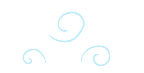 Hand drawn Asia Style Cloud Illustration © Leafee.Studio