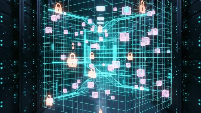 Encrypted Network Grid With Distributed Security Nodes