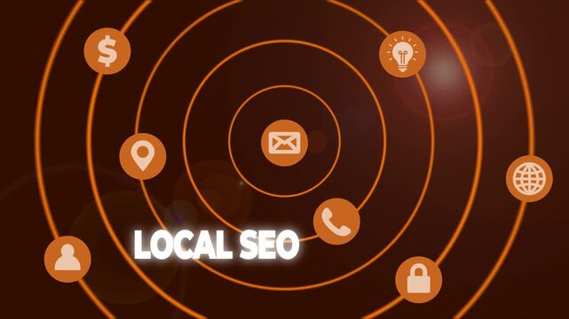 Writing note showing Local Seo. Business concept for optimize your website to rank better for a local audience