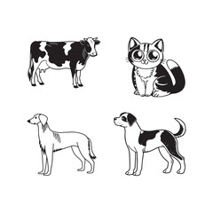 vector illustration of animal