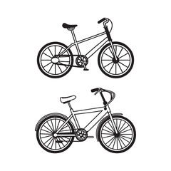 bicycle vector illustration
