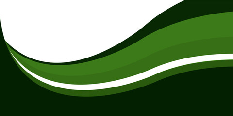 Modern green background. Graphic design pattern background template with dynamic wave shapes. vector eps 10