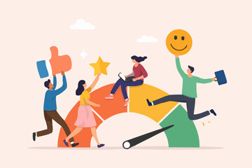 Happy People With Good Results