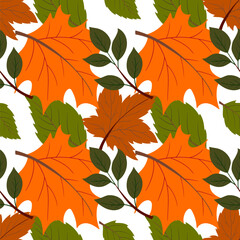 Naklejka premium Fabric pattern. Natural style, suitable for various prints, scarves, clothing, cushions
