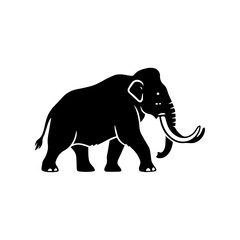 Obraz premium Mammoth vector illustrator 