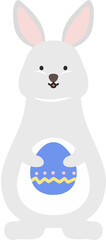 부활절 달걀 든 토끼 © 지은 박