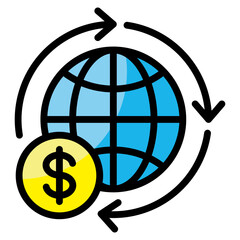 Economy  Icon Element For Design