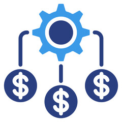 Passive Income  Icon Element For Design