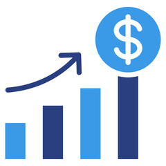 Revenue  Icon Element For Design