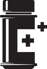 40 Medicine Bottle Icon Silhouette Bundle