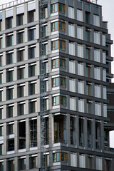 Fototapeta premium immeuble contemporain dans le treizième arrondissement de Paris en France
