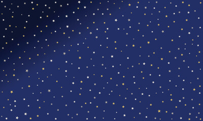 Premium Midnight Star Background