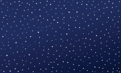 Luxury Navy Blue Star Background