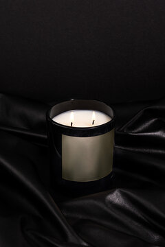Moody Candle Product Photography