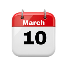 Fototapeta premium March Calendar