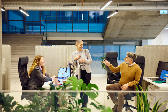 Day at a collaborative workspace