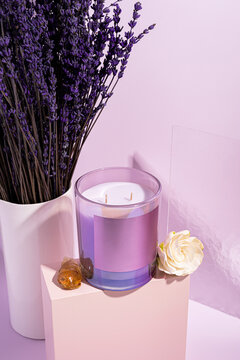Lavender Candle