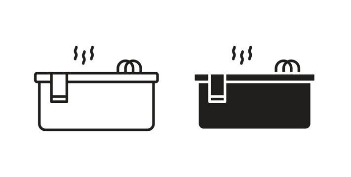 Jacuzzi icon Thin Collection. Editable Stroke. Suitable for Websites