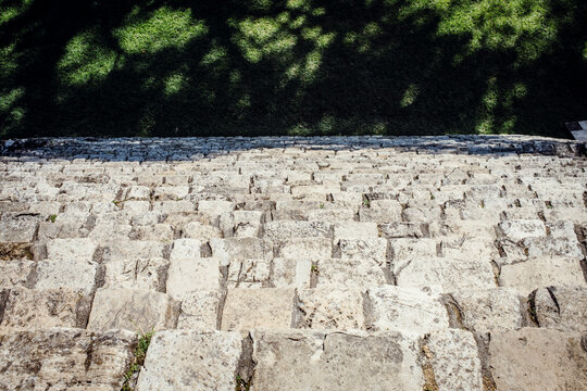 Ancient Stone Steps Palenque