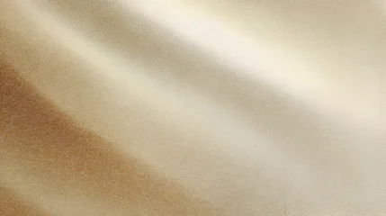 Fotobehang Goud Golden textured abstract background creating a luxurious shimmering effect, with sparkling glitter and elegant wavy highlights reflecting light across a gradient surface  © Maria