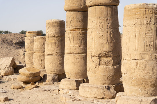 Ruins of ancient Antinopolis, Egypt