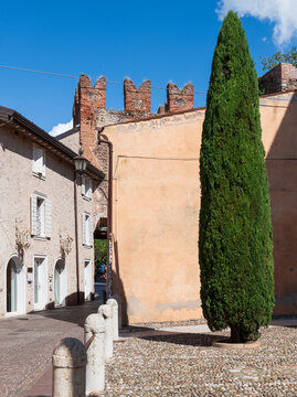 Picturesque Borghetto Italy Village Scene
