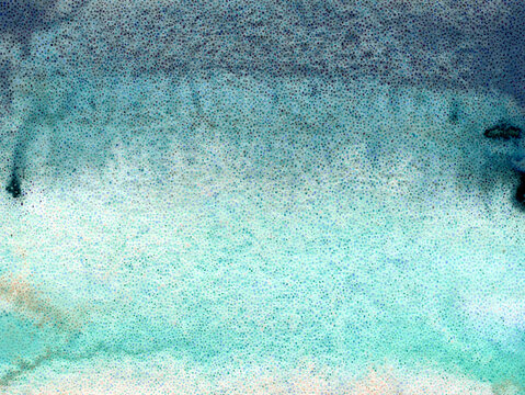 blue palette watercolor art