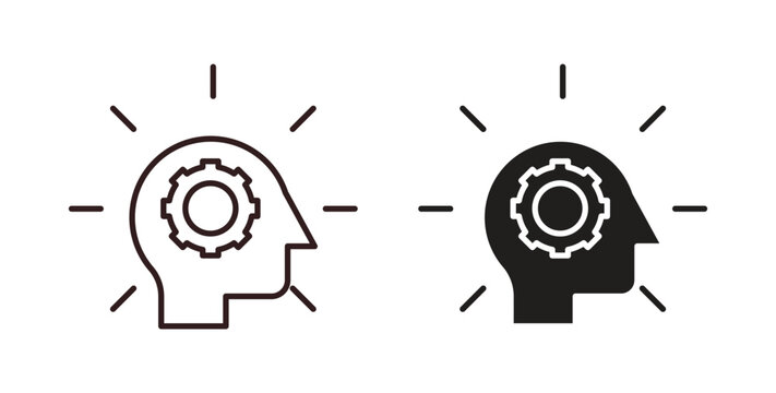 Realization icon Thin Collection. Editable Stroke. Suitable for Websites