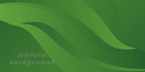 Modern blue gradient background with waves. vector