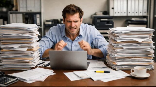 Stress, overwhelm, workload and paperwork