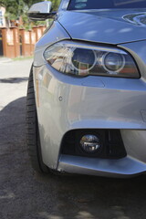 classic car headlight