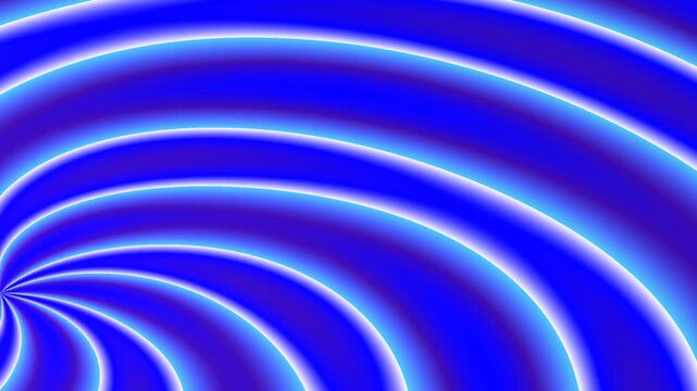 Abstract swirling blue pattern with smooth gradient and light edges creating depth