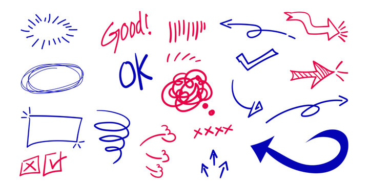 pen squiggles,Hand drawn design set,photo edits arrow set,Background design element set, HEY HEY YOU arrow marks,messy pen squishy design,Raw pen tick set,Crisp Ink 