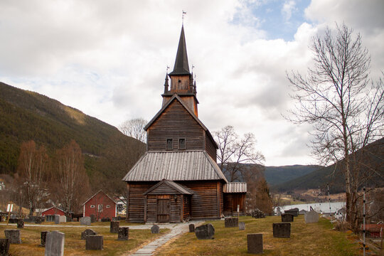 Ringebu Stabkirche im Gudbrandsdalen-Tal