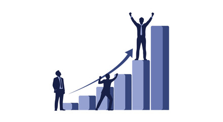 Cartoon illustration depicting two police vehicles with flashing lights