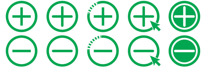 Math symbols plus minus multiply divide equal sign. Minimalist Math Symbols Icon Set – Plus Minus Multiply Equal Black Circle Design. plus, minus icon red green vector design  © KHOMA