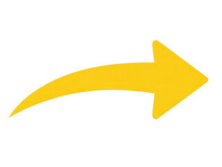 A bright yellow curved arrow pointing towards the right direction.
