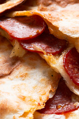 italian flatbread piadina street food