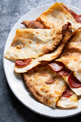 italian flatbread piadina street food