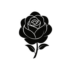 Rose Flower Icon  Red Rose Icon  Rose Blossom Icon  Romantic Rose Icon  Love Rose Symbol  Floral Rose Icon  Elegant Rose Icon  Rose Outline Icon  Rose Line Icon  Rose Silhouette Icon  Minimal Rose Ico © Adobe