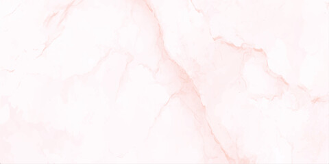 Fototapeta premium Pink abstract watercolor paint design with a textured rose marble pattern on rough grunge paper material creates a light artistic surface for a romantic valentine wallpaper illustration