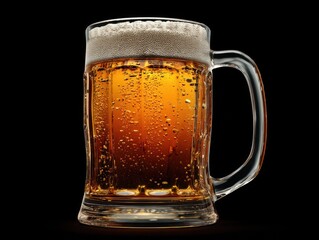 beer mug isolated on a transparent background ar 43