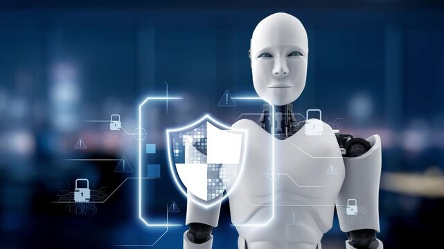 AI artificial intelligence strengthens cybersecurity with intelligent threat detection, virtual assistant alerts, and proactive protection agAI artificial intelligencenst digital breaches. Epoch