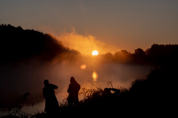 Obraz premium Wschód słońca