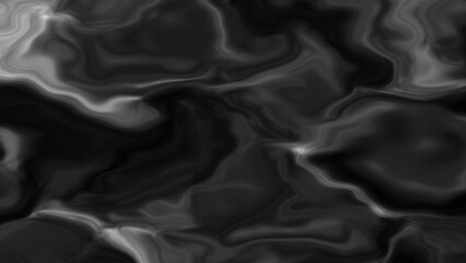 Fototapeta premium Abstract black and white marble texture background with fluid smoke pattern